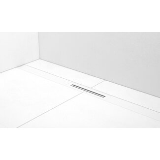 Easydrain Easydrain R-Line Clean Color douchegoot - 90cm - mat wit