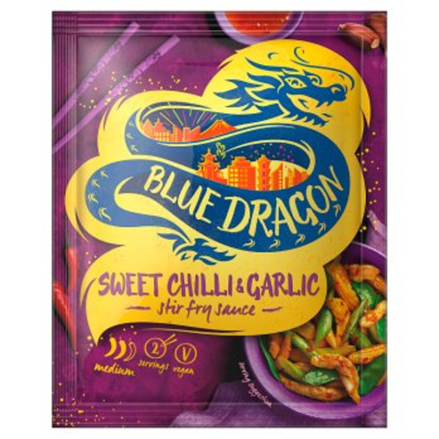 Blue Dragon Blue Dragon Sweet Chilli & Garlic Stir Fry Sauce 120g