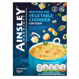 Ainsley Harriott Vegetable Chowder Cup Soup 3 Sachets
