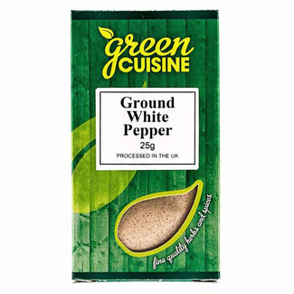 Green Cuisine Ground White Pepper 25g