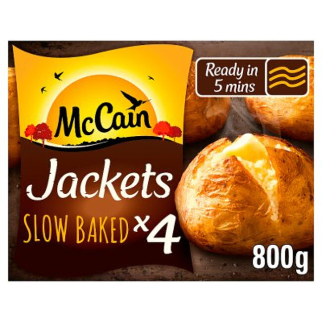 Jacket Potatoes x4 800g