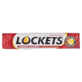 Lockets Lockets Cranberry & Blueberry 43g