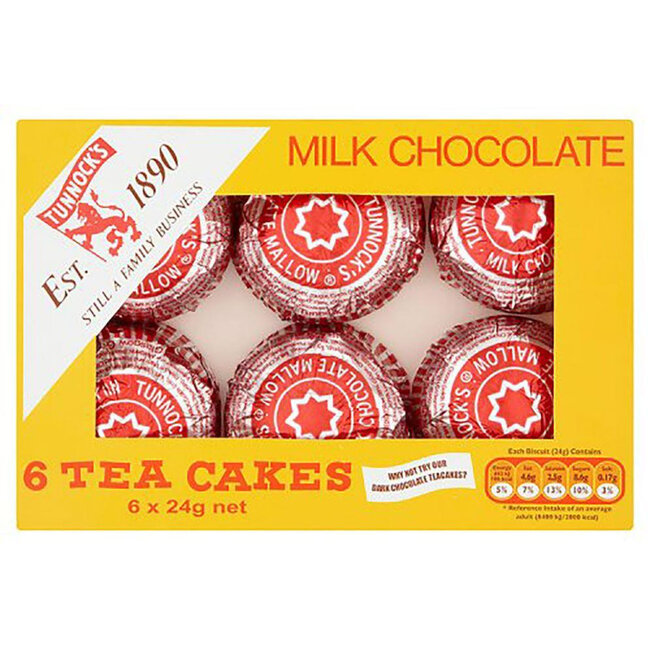 Milk Chocolate Teacakes 6pk