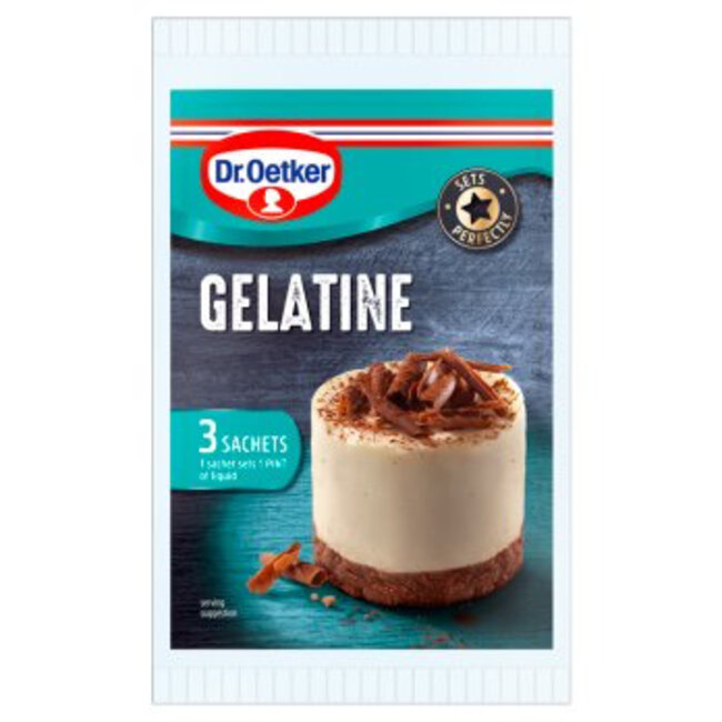 Gelatine Sachet 3 x 12g