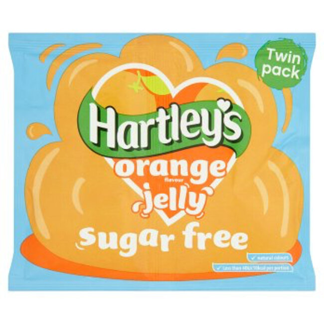 Orange Flavour Jelly Sugar Free Twin Pack 23g