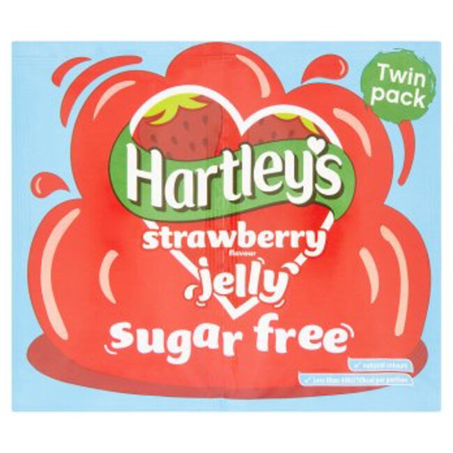 Strawberry Flavour Jelly Sugar Free Twin Pack 23g