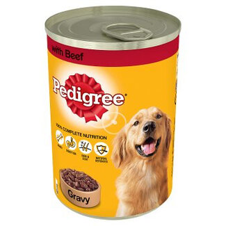 Pedigree Beef in Gravy 400g