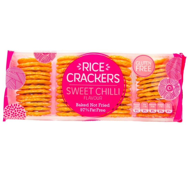 Rice Crackers Sweet Chilli Fat Free 100g