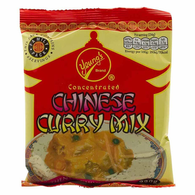 Genuine Chinese Curry Mix Pack 220g