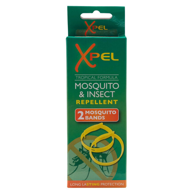 Xpel Mosquito & Insect Wrist Bands x2