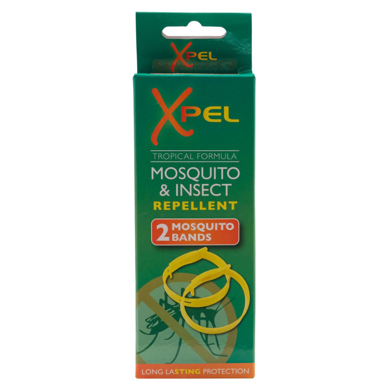Xpel Xpel Mosquito & Insect Wrist Bands x2 Russells British Store