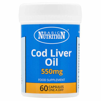 Basic Nutrition Cod Liver Oil 60 Capsules