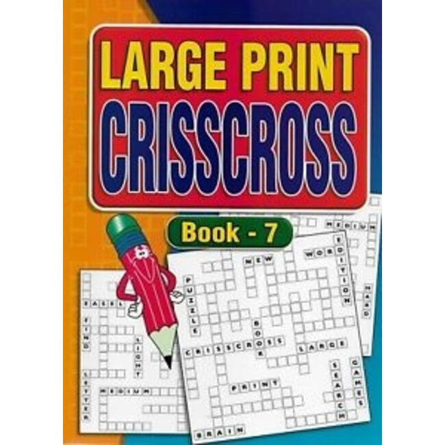 Large Print Crisscross