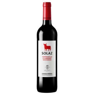 Solaz Tempranillo & Cabernet Sauvignon Red Wine 70cl
