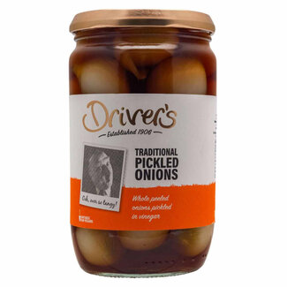 Drivers Traditional Pickled Onions Party Jar 710g