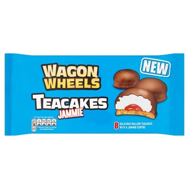 Wagon Wheels Jammie Teacakes 120g