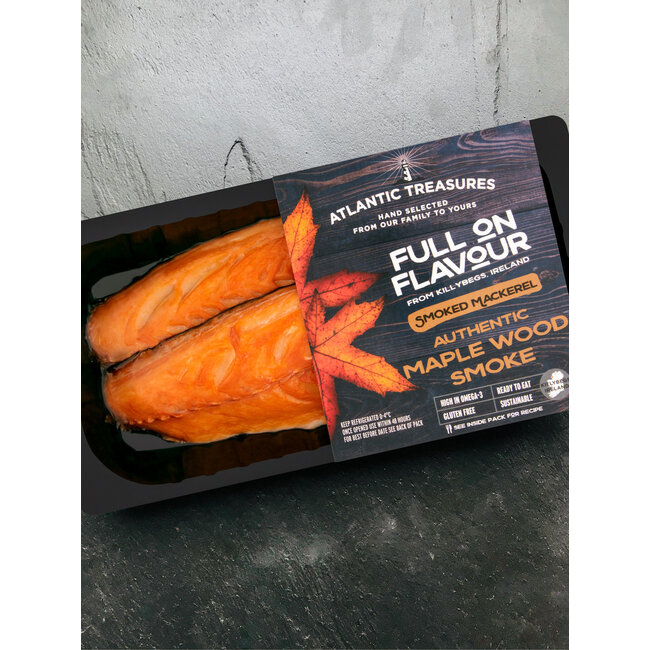 Maple Wood Smoked Mackerel 170g