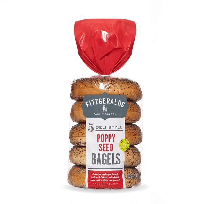 Poppy Seed Bagels 5pk