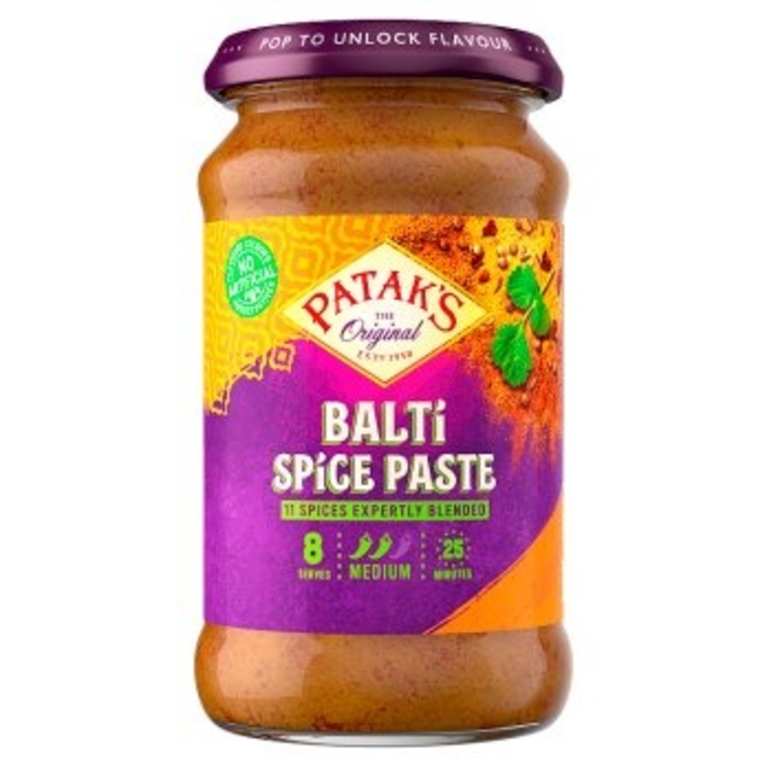 Pataks Pataks Balti Spice Curry Paste 283g Russells British Store