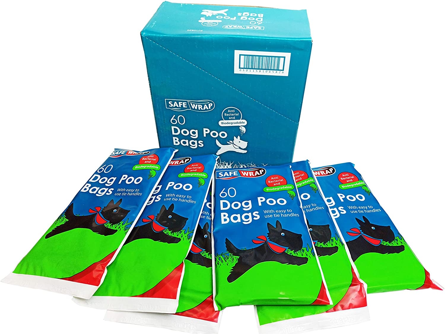 Compostable Dog Poop Bags 60pk