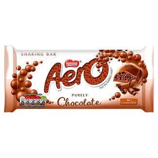 Nestle Aero Bubbly Chocolate Sharing Bar 90g