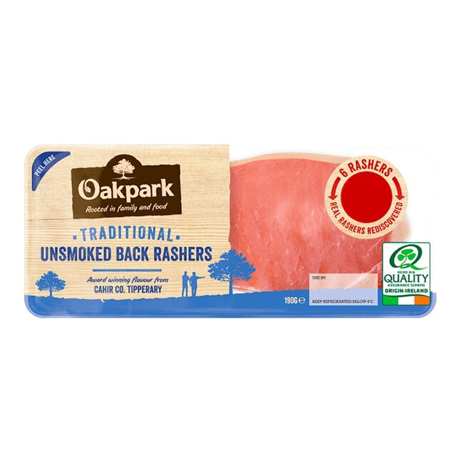 Traditional Unsmoked Bacon 200g