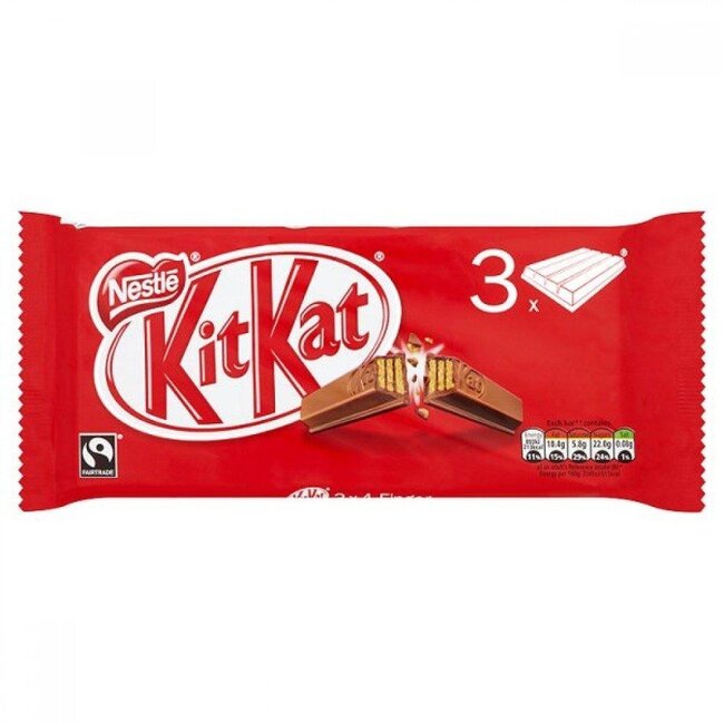 Kit Kat Original 4 Finger x 3 Bars