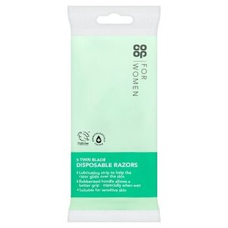 Co-op Co-op Women 5 Twin Blade Disposable Razors