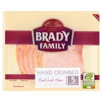 Brady Family Hand Crumbed Irish Ham 80g