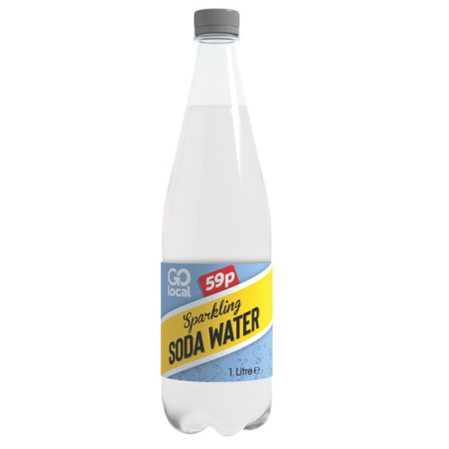 Go Local Soda Water 1ltr