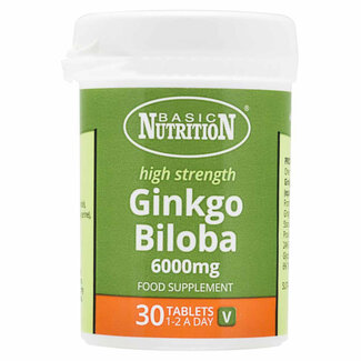 Basic Nutrition Basic Nutrition Ginkgo Biloba 6000mg 30's