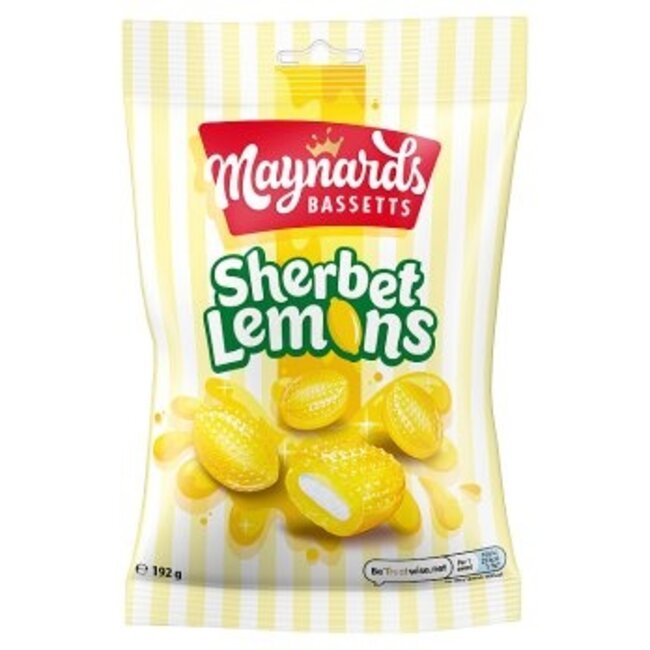 Sherbet Lemons Sweets Bag 192g