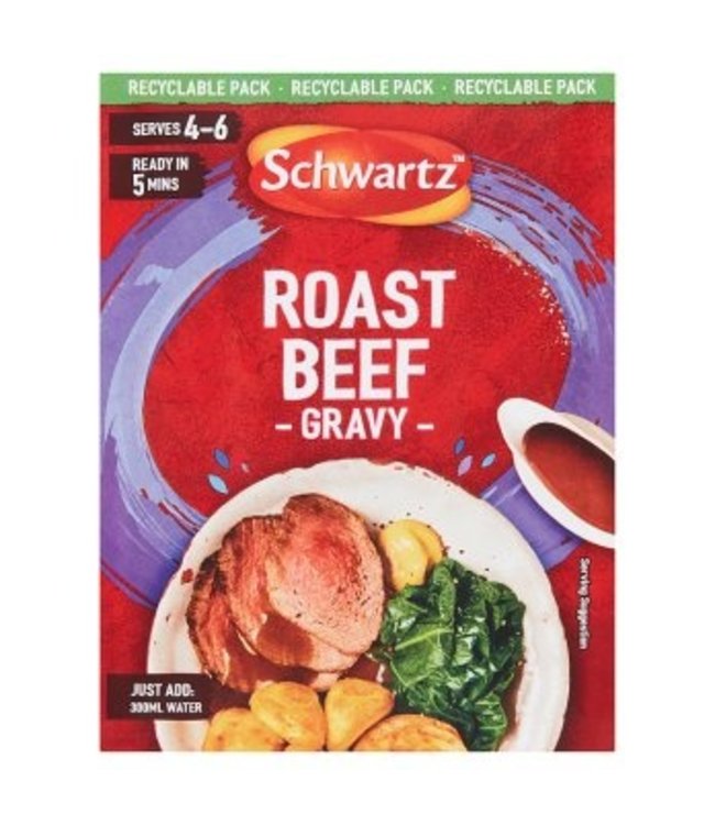 Schwartz Schwartz Roast Beef Gravy Mix 27g Russells British Store
