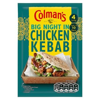 Colmans Fakeaway Chicken Kebab 30g