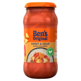 Bens Sweet & Sour Sauce Extra Pineapple 450g