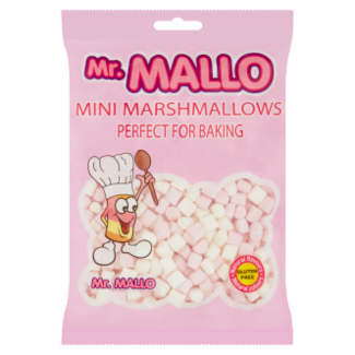 Mr Mallo Pink & White Mini Marshmallows 150g