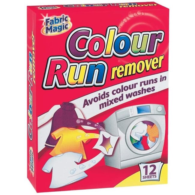 Fabric Magic Colour Run Remover 12pk