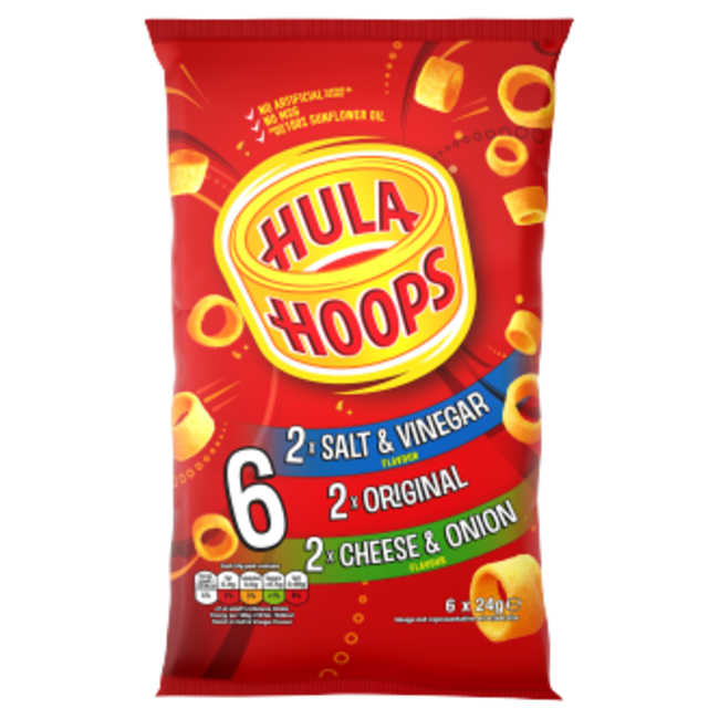 Hula Hoops Variety 6 x 24g