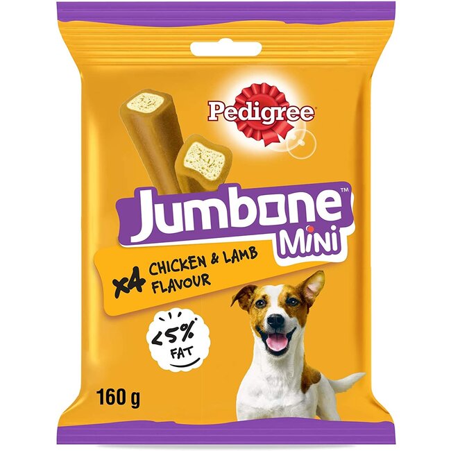 Jumbone Small Dog Chicken & Lamb 4 Chews