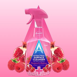 Astonish Pomegranate & Raspberry Antibacterial Spray 750ml