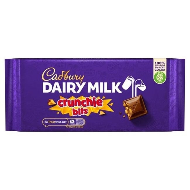 Dairy Milk with Crunchie 180g