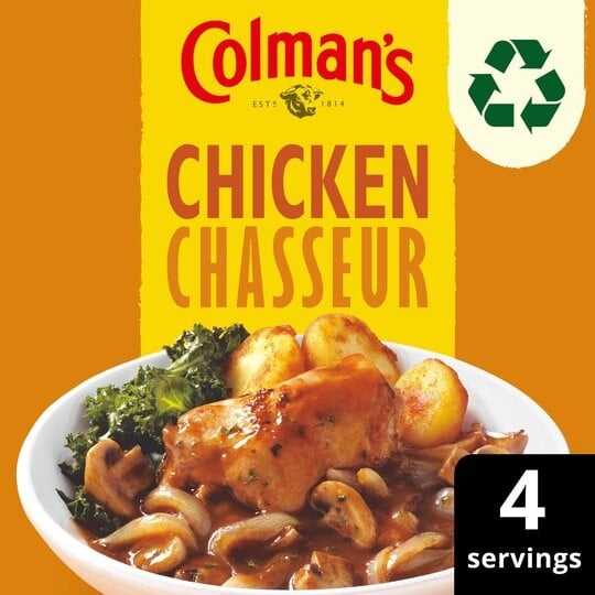 Colmans Chicken Chasseur Mix Sachet 43g Russells British Store