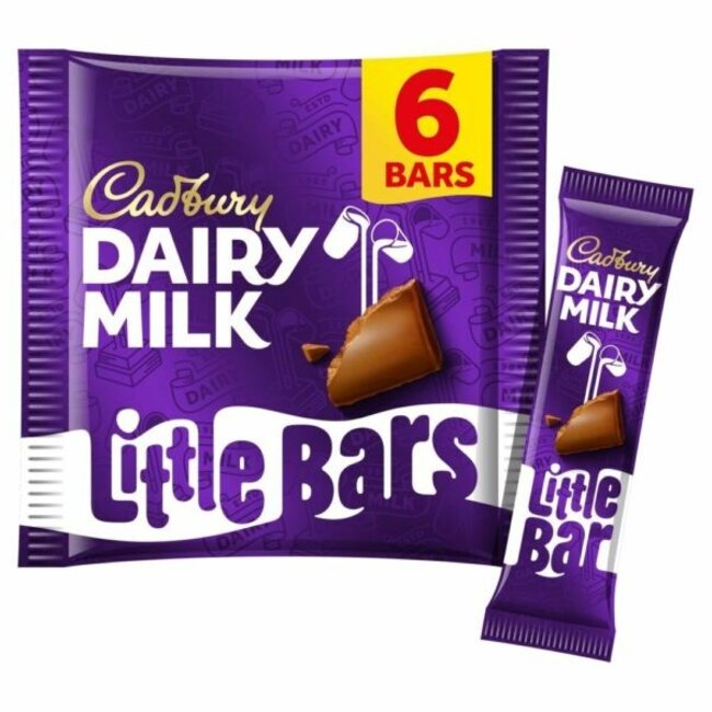 Dairy Milk Little Bars 6pk