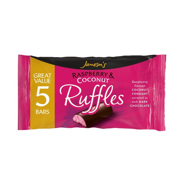 Raspberry Ruffle Multipack 5pk