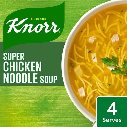 Knorr Knorr Super Chicken Noodle Dry Packet Soup 51g Russells British