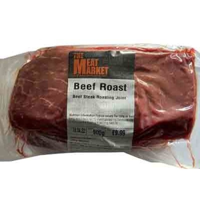 Beef Roasting Joint Frozen 900g