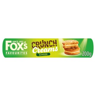 Foxs Crunch Creams Ginger 200g