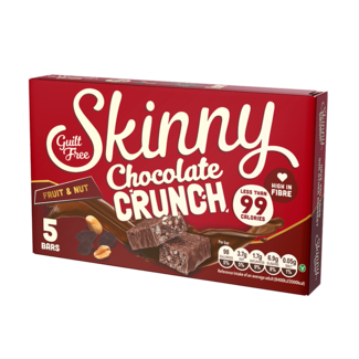 Skinny Chocolate Crunch Fruit & Nut 5x22g