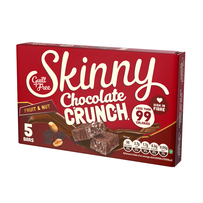 Chocolate Crunch Fruit & Nut 5x22g