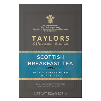 Taylors of Harrogate Scottish Breakfast Tea Tags 20's